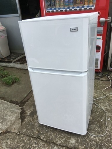Haier ハイアール JR-N106H 2ドア 冷凍冷蔵庫 106L ホワイト 2014年製