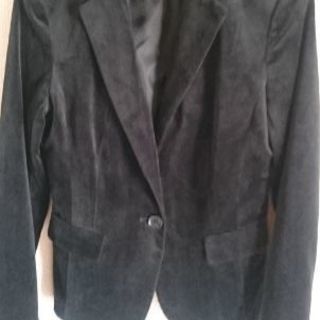 ベロア素材のジャケット