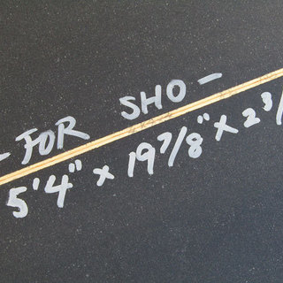 SODA SHAPES australia サーフボード 5\'4×19 7/8×2 3/4 ブラック/黒 ショートボード