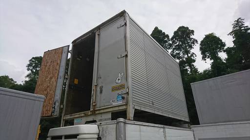 ♪八街54000♪♪物置♪コンテナ♪激安♪後ろドアよくない♪アルミ箱♪