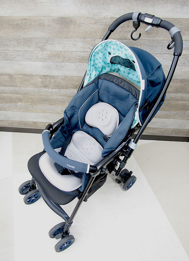 Combi/コンビ ホワイトレーベル ベビーカー メチャカルファーストα CY-400 グリーン オマケ付