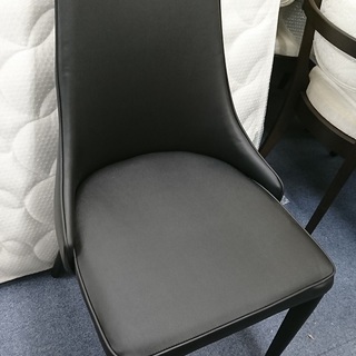 強化ガラスダイニング テーブル2100mm・ダイニングチェア 6脚セット 展示品(18877）