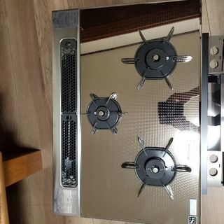 未使用　ビルトインコンロ都市ガス