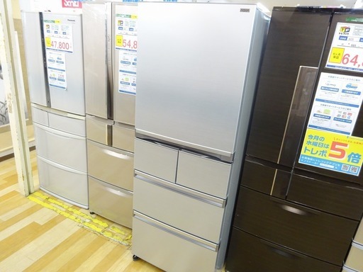 安心の6ヶ月保証付！2013年製　AQUA(アクア)　5ドア冷蔵庫です。【トレファク　岸和田】