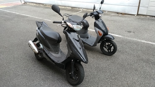 ZR エボリューション リモコンキー と スズキ　レッツ４の２台セット