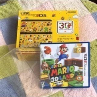 new 3ds スーパーマリオメーカー　本体