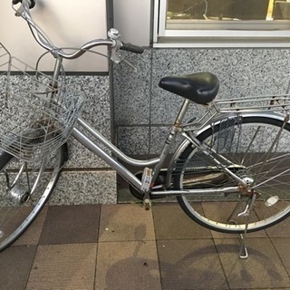 中古 自転車26cm 無料で差し上げます。
