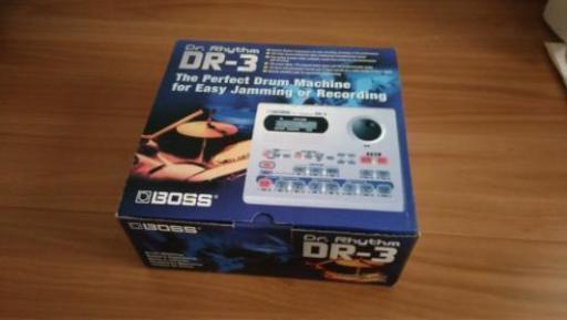 BOSS DR-3 ドラムマシン　リズムマシン