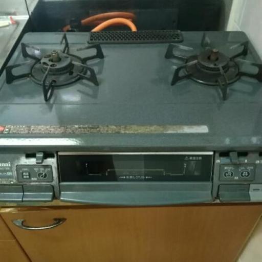Rinnnai ガスコンロ 中古 掃除済み プロパンガス 配送可 Kge M660cts B おもろまちのキッチン家電 その他 の 中古あげます 譲ります ジモティーで不用品の処分