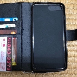 iPhone7plus  8plus  お財布付きケース