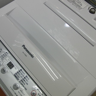【安心6ヶ月動作保証付】パナソニックの全自動洗濯機（5.0kg）