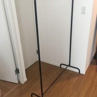 IKEA スチール ハンガーラック/黒