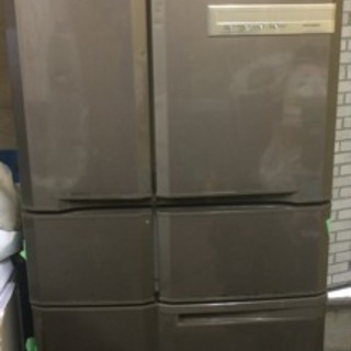 近隣配送無料☆三菱 465L 6ドア 自動製氷機能付き 大型冷凍冷蔵庫 MR ...
