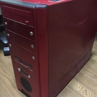 ジャンク デスクトップパソコン 赤
