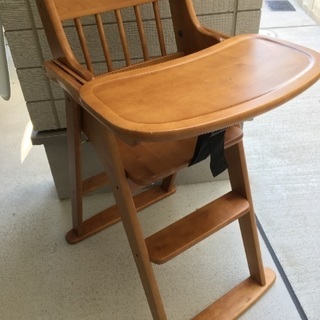 ベビーチェア ハイチェア 澤田木工所 木製 天然木 赤ちゃん用椅子