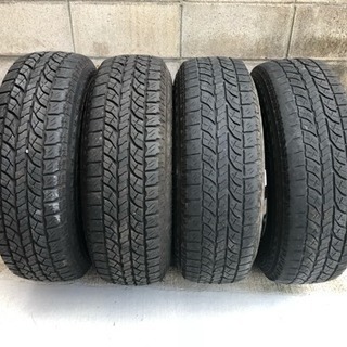 ランクル 71 78プラド アルミホイール&タイヤ 4本