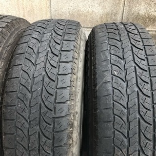ランクル 71 78プラド アルミホイール&タイヤ 4本
