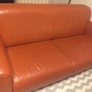 【本日まで】定価40万以上 本革ソファー！【値下げしました！】