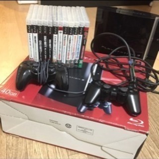 PS3とソフト12本セット