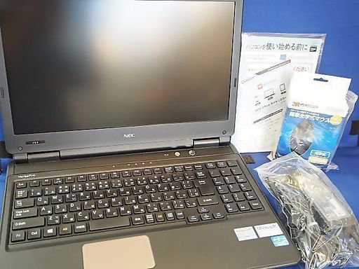 ☆値下げ！限定特典追加☆NEC　VersaPro ノートパソコン VK26Ｍ/Ｘ-F win10home Corei5 3320Ｍ M4G HDD320G DVD 15.6