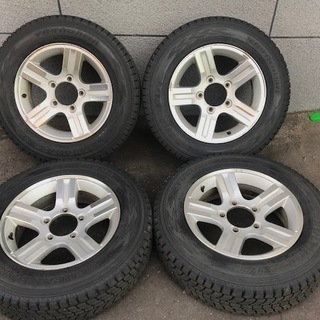【格安売切り】スタッドレスタイヤ　175/80R16　ヨコハマ　ジオランダー　i/T G072　YOKOHAMA GEOLANDAR スズキ ジムニーJB23純正ホイール