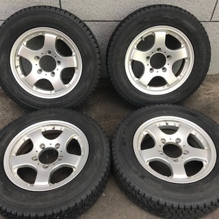 【格安売切り】社外ホイール　ジムニー　175/80R16　ヨコハマ　ジオランダー　i/T G072　スタッドレスタイヤ