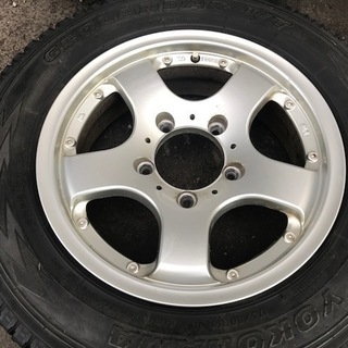 【格安売切り】社外ホイール　ジムニー　175/80R16　ヨコハマ　ジオランダー　i/T G072　スタッドレスタイヤ