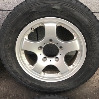 【格安売切り】社外ホイール　ジムニー　175/80R16　ヨコハマ　ジオランダー　i/T G072　スタッドレスタイヤ