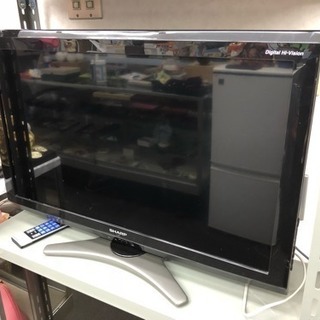 シャープ 2010年製32v 液晶テレビ リモコン付き