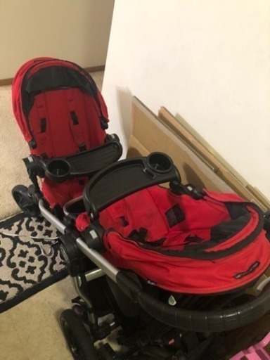 ３人乗れるベビージョーカーベビーカー美品