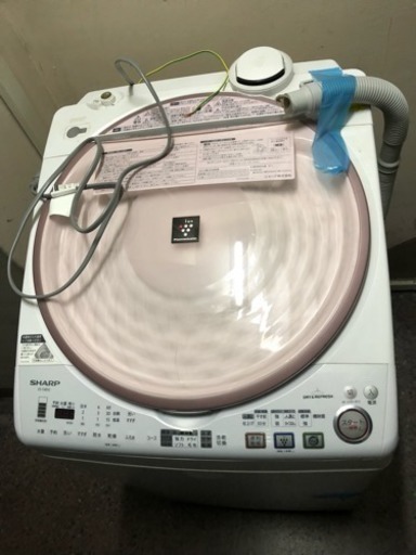 2012年 SHARP洗濯機8キロ