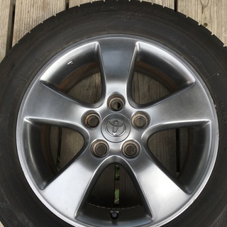 ブリジストン 205/60R16 アルミ・スタッドレス　4本セット ノア・ヴォクシー　トヨタ純正 中古品　サマータイヤ 夏タイヤ