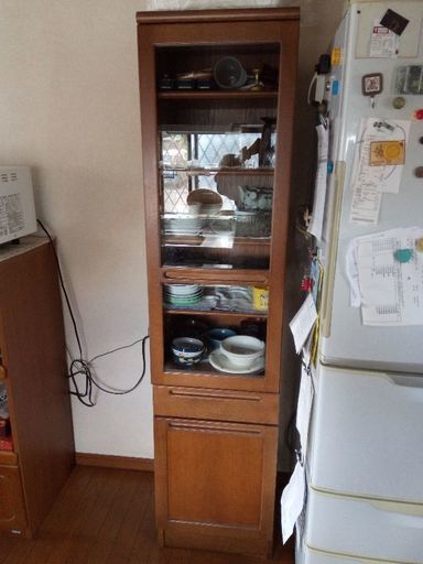 食器棚 Nyantarou 宝塚の収納家具 食器棚 キッチン収納 の中古あげます 譲ります ジモティーで不用品の処分