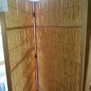 よしずの、ついたて。