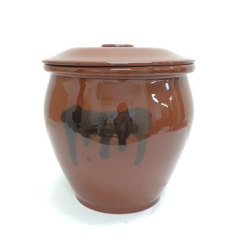 特大梅干し壺 漬物壺 甕 蓋つき 保存容器 陶器 茶色 Jm844 取りに来られる方限定 はぁとらいん 尼崎の調理器具 その他 の中古あげます 譲ります ジモティーで不用品の処分