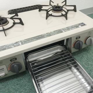 配達無料地域あり＊リンナイ 都市ガスコンロ 2016年製＊