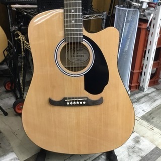 美品 Fender FA-125CE Dreadnought Natural エレクトリック