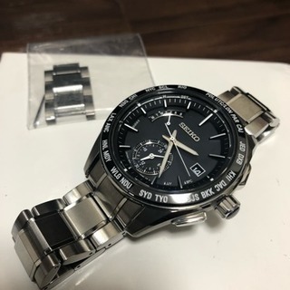 ○レア ダイヤ付！海外セイコーSEIKO上級コーチュラ パーペチュアル