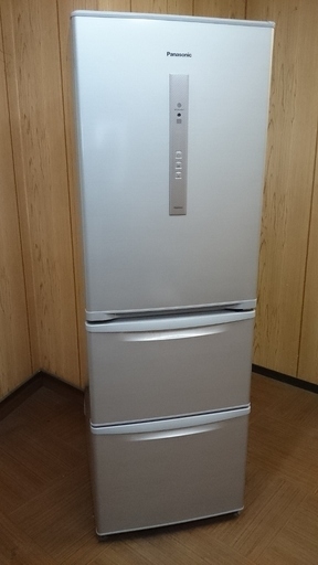 パナソニック 3ドア 冷蔵庫 365L NR-C37DM-S 2015年製