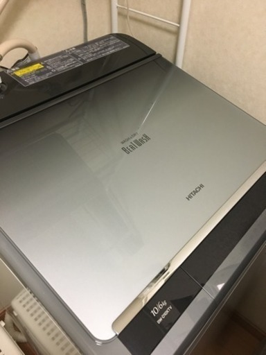 中古品 日立電気洗濯乾燥機