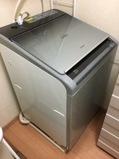 中古品 日立電気洗濯乾燥機