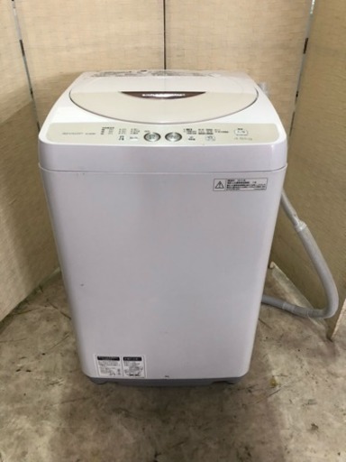 SHARP全自動電気洗濯機✨4.5kg