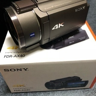 【値下げ】SONY 4Kビデオカメラおまけ付き