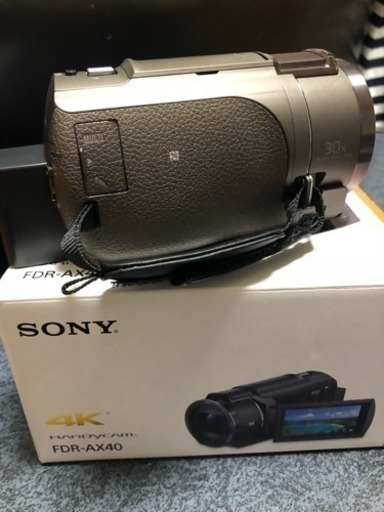 【値下げ】SONY 4Kビデオカメラおまけ付き