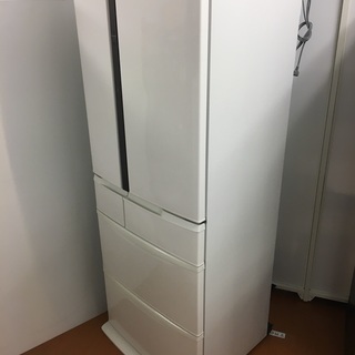 パナソニック/Panasonic 6ドア 冷凍冷蔵庫 NR-FVF461-W【ユーズド 