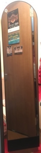 黒縁全身鏡