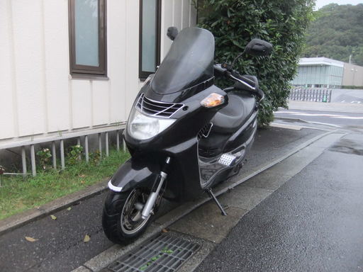 SYM　RV125JP　中古実動車　バッテリーフル充電済み　オイル交換後引渡し　ナンバー登録書類有