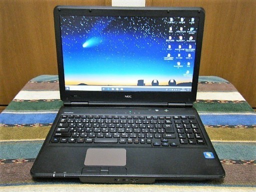 15.6型/NEC/高性能i5/光速☆彡新品✨SSD120GB保証付き/MS Office 2016✎/快適♬メモリ4GB/DVDSマルチ(書き込み可)/HDMI/すぐ使えるWindows10 メディア作成ツール付/すぐ繋がるWi-Fi