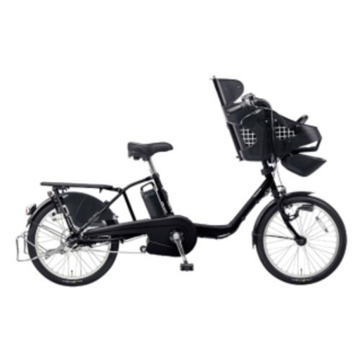 パナソニック  Panasonic BE-ELMD033B2 [電動アシスト自転車 ギュット・ミニ・DX 20型 16Ah 内装3段変速 マットブラック 2017年モデル]