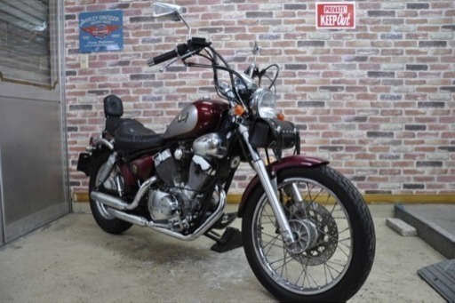 【ピカピカ極上好調車！格安】ヤマハ ビラーゴ250 XV250  3DM 多数画像【動画有】 検）アメリカン クルーザー レブル SRV ドラッグスター